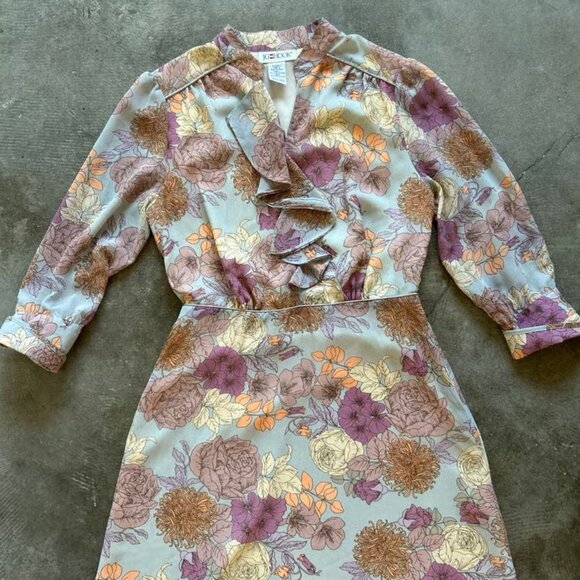 Floral Dress Women Size 4 - Picture 2 of 6